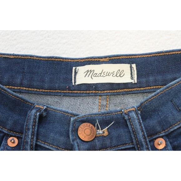 Madewell 10" High Riser Skinny Jeans Stretch Blue Denim Womens Sz 28 x 28 - Picture 5 of 8